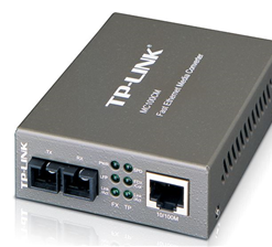 TP-Link MC100CM 10/100 RJ-45 to Multi Mode Fibre SC Converter