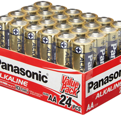 Panasonic AA Alkaline Battery 24 Pack