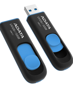 ADATA UV128 Dashdrive Retractable USB 3.2 32GB Blue/Black Flash Drive