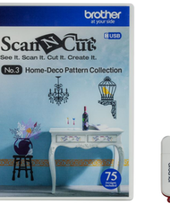 Brother CAUSB3 Fabric USB No.3 Home Deco Pattern