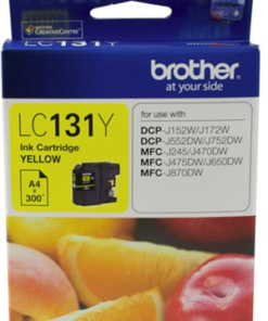 Brother LC131Y Yellow Ink Cartridge