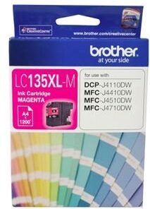 Brother LC135XLM Magenta High Yield Ink Cartridge