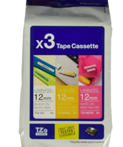 Brother TZe-33M3 12mm Tape Multi Pack