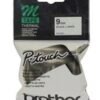 Brother MK-221 9mm x 8m Black on White M Label Tape 3 18368 413202