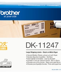Brother DK11247 180 Large Shipping Labels 103mm x 164mm