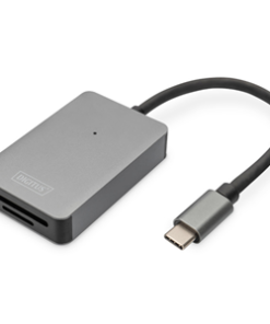 DIGITUS USB-C Card Reader, 2 Port, High Speed