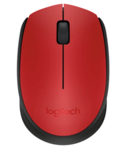 Logitech M171 USB Wireless Mouse - Red