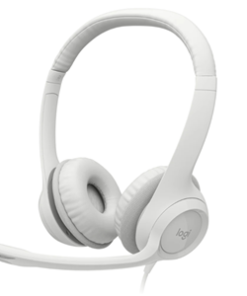 H390 USB Digital Headset - Off white
