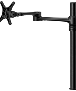 525mm long pole with 422mm articulated arm Black