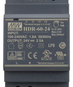 WF-HDR-60-24 DIN Rail Mount 24Vdc 60Watt Power Supply Unit