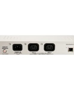 Alternative view of WebSwitch Plus - 2 Power Outputs 2 Inputs and 16 Temp Inputs - 100-240Vac