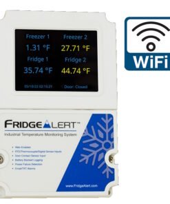 FridgeAlert - Temperature Monitoring with Built in LCD Display