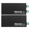 AV-NX-2-KIT Akuvox Ethernet to 2 wire converter POE with In Kit 6 NX 2 Kit 04