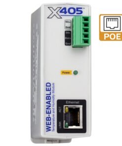 Web-Enabled Temp and Humidity Module 16Ch 9-28Vdc/PoE