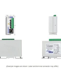 Alternative view of Web-Enabled 1-Wire Bus Module 64 Temp-Ch 9-28Vdc/PoE