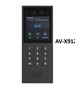 AV-X912K Akuvox Vandal-Resistant Gate/Door Intercom for High-end Buildings