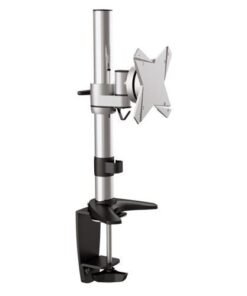 Brateck Elegant Single LCD Monitor Table Stand w/Arm & Desk Clamp VESA 75/100mm Up to 23"