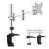 brateckelegantsinglelcdmonitortablestandwitharmanddeskclampvesa75100mmupto24brateck2203