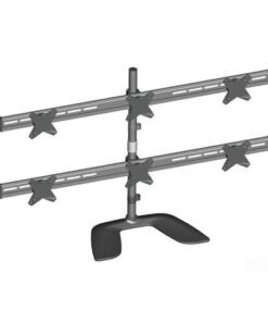 Brateck Free Standing Six LCD MonitorsStand from 13-24''