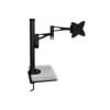 bratecklcdmonitortablestandwarmanddeskclampblackvesa75100mm15kgbrateck2224
