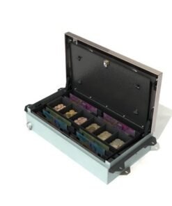 CASH BASES FLIPTOP DUAL VOLT 9PIN SILVER