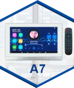 Alternative view of CMX-A7 On-wall Amplifier WiFi Bluetooth TF AUX FM HDMI 4x2W