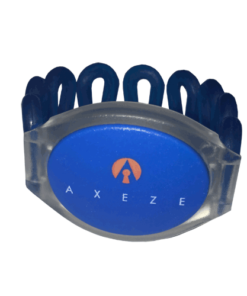 Curly Wristband Tag Blue 134.2 KHz
