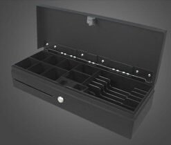 FT-460 Flip Lid Cash Drawer 460(w)x170(d)x100(h) S/Steel 24 Volt