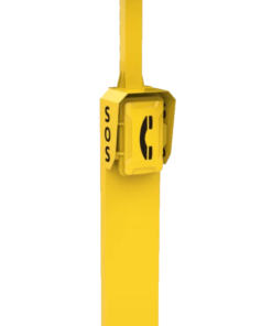 JR-101-CB-4G LTE Pillar telephone with solar, battery and Controller
