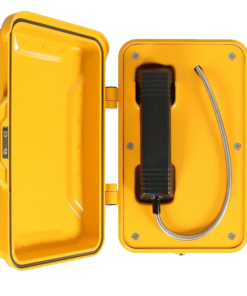 JR-101-CB-A Weatherproof Analogue Telephone Armoured Cord Handset