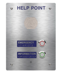 Alternative view of JR-303-SC-A Analogue In-Wall Call or Help Call Point Phone