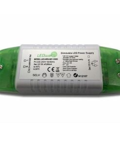 LEDware Dimmable LED Driver Power Supply Constant Voltage 240V to 12V 10W 800mA EMC SAA Indoor Use