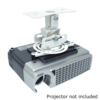 projector ceiling flush white atth wh pj fm