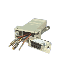 RJ45 to DB9F Converter