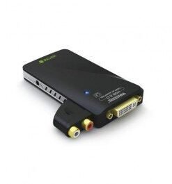 USB 2.0 to DVI/HDMI/VGA Adapter 1920x1080 Link with Audio OutPut (Blister Pack)