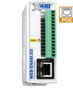 Analogue Input Module 8 Inputs PoE