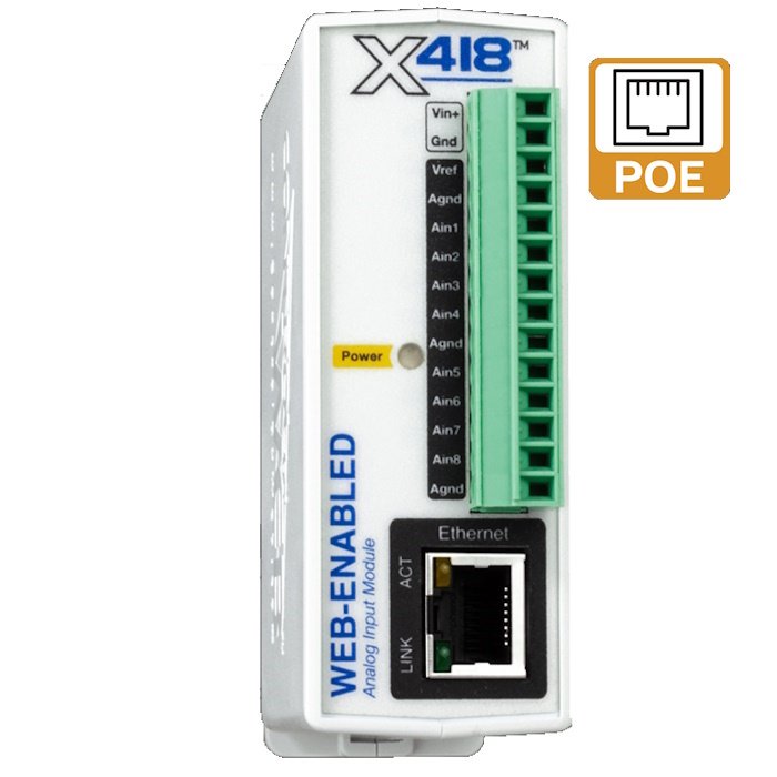 Analogue Input Module 8 Inputs PoE 1 Analogue Input Module 8 Inputs PoE