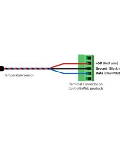 Alternative view of X-DTS-U Digital Temp Sensor -55 to +125deg C