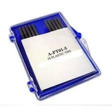 Topaz Pen Tips - Plastic cartridge pack, 10 gray plastic tips-A-PT01-5