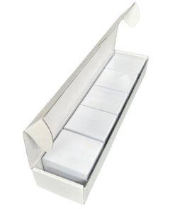 CR80 500 Premium PVC White Plastic Cards 30 Mil