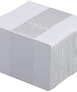 Alternative view of CR80 500 Premium PVC White Plastic Cards 30 Mil