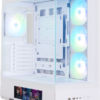 Zalman P40 PRISM DS White ATX Tower Case 3 31202 8993513020506