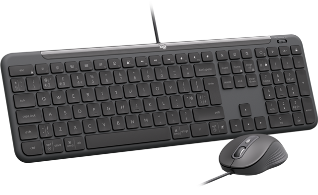 Logitech MK620 Signature Slim USB-C Wired Combo for Business 1 Logitech MK620 Signature Slim USB-C Wired Combo for Business
