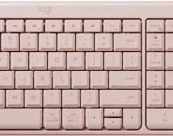 Logitech MK250 Bluetooth Wireless Keyboard and Mouse - Rose