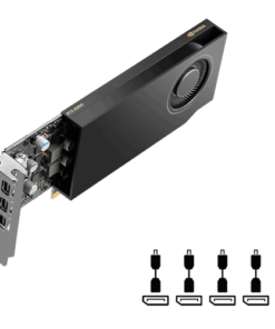 NVIDIA Quadro RTX A1000 8GB DDR6 PCIE Graphics Card 4*mini DP