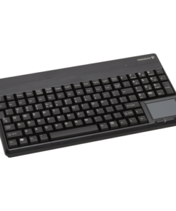 Cherry SPOS 62401 Compact QWERTY Keyb Tchp USB Bl CHG86-62401LAEB-U