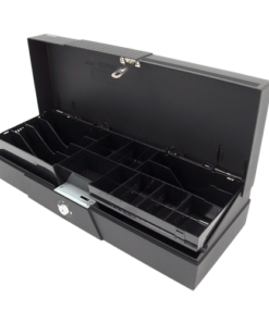Posiflex CR-2225 Black Fliptop Cash Drawer USB and CR Kick option PFCR2225B