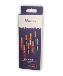 24k Gold Plated Banana Plugs (ARC-BP60) – Arco