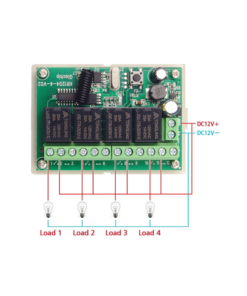 Alternative view of iSecure ICL-DC-4CH-Relay