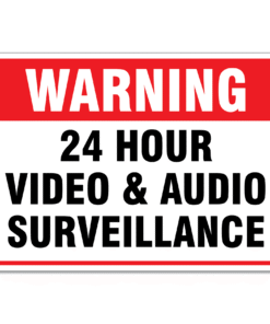 iSecure ICL-A4CCTVAVWSIGN-A